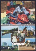 68 db modern külföldi képeslap közte tengerentúliak pl Tonga, Seychelles, Nigeria stb