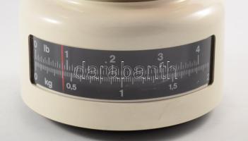 Retro konyhai mérleg, h: 21 cm