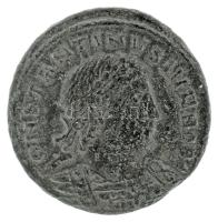 Római Birodalom 334-335 / II. Constantinus / Thesszaloniki / Follis (2,54g) T:XF,VF Roman Empire 334-335 / Constantine II / Thessalonica / Follis "CONSTANTINVS IVN NOB C / GLORI-A EXER-CITVS - SMTSB" two soldiers holding spears and shields with two standards between them (2,54g) C:XF,VF RIC VII 199