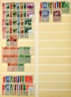 Magyar tétel az 1930-1980 közötti időszakból több példányokban, 12 lapos nagyalakú berakóban + Pár s...