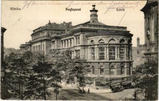 1915 Budapest VIII. Üllői út, Klinikák + "Katonai ápolási ügy - Militärpflege"