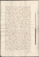 1823 Pest vármegyei "pótharaszti pusztában" lévő terület Nemes Gál József, Nemes csete Ger...