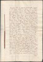 1823 Pest vármegyei "pótharaszti pusztában" lévő terület Nemes Gál József, Nemes csete Ger...