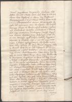 1823 Pest vármegyei "pótharaszti pusztában" lévő terület Nemes Gál József, Nemes csete Ger...