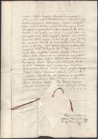 1823 Pest vármegyei "pótharaszti pusztában" lévő terület Nemes Gál József, Nemes csete Ger...