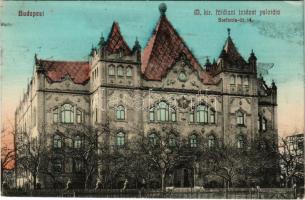 Budapest XIV. Zugló, M. kir. földtani intézet palotája. Stefánia út 14. (EK)