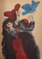 2 db mesekönyv: Az aranyláncon függő kastély. (Francia, olasz, spanyol, portugál mesék.) Vál., szerk...