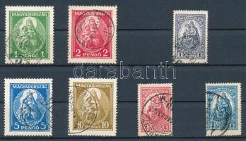 1926-1932 Keskeny Madonna és Nagy Madonna 1-1 sor (12.000)