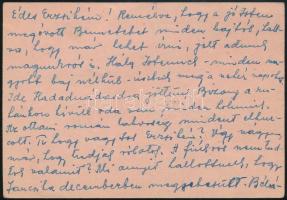 Zilah 1945 1P felülnyomott díjjegyes levelezőlap Zilah II. 2P kiegészítéssel ajánlott küldeményként ...