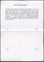 Zilah 1945 1P felülnyomott díjjegyes levelezőlap Zilah II. 2P kiegészítéssel ajánlott küldeményként ...