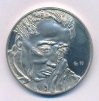 Kiss György (1943-) 1990. "MÉE - Száz éve született Ferenczy Noémi" kétoldalas, jelzett Ag...