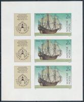 1986 Stockholmia vágott kisív