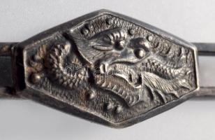 Ezüst (Ag) nyakkendőtű, jelzett, nettó 5,2g