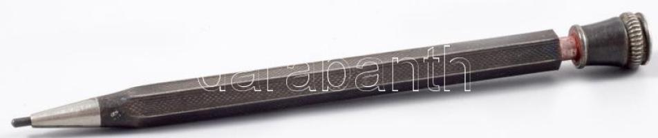 Ezüst (Ag) töltőceruza, h:8 cm, jelzés nélkül, bruttó 6,5g