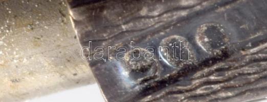 Ezüst (Ag) töltőceruza, h:8 cm, jelzett, bruttó 7,7g