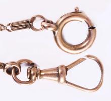 14K arany (Au) óralánc. jelzett 7,1 g 39 cm