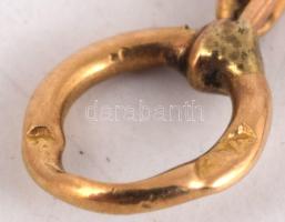 14K arany (Au) nyaklánc. jelzett 3,1 g 48 cm