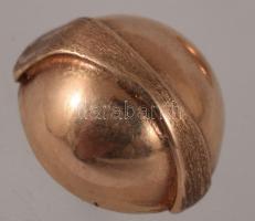 14K arany (Au) fülbevaló pár, j.n. 1,8 g