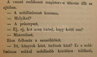 Móra Ferenc: Aranykoporsó. I-II. köt. [Egy kötetben.] Bp., 1940, Genius, 278+(2) p.; 345+(3) p. Kiad...