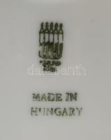 Zsolnay szürkemarha. Terv.:Sinkó András. Kézzel festett, jelzett, hibátlan, m: 15,5 cm, h: 32 cm