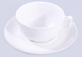 Hüttl Tivadar csésze, aljjal, jelzett, hibátlan