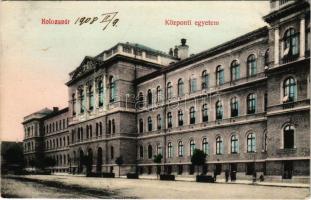 1908 Kolozsvár, Cluj; Központi egyetem. Lepage Lajos kiadása / central university (EK)