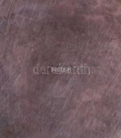 Szecessziós alpakka kiöntő, m: 14,5 cm