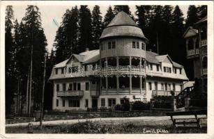 1943 Borszék, Borsec; Emil Villa. Heiter György felvétele / villa (EK)