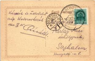 1940 Kolozsvár, Cluj; Tanítók háza / Casa Invatatorilor / teachers' training institute + "...