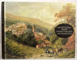 Romantische Reise durch das alte Deutschland. Städte und Landschaften in zeitgenössischen Stichen und Litographien. Zusammengestellt und herausgegeben von Rolf Müller Mit Reisnotizen von Egon Schramm. Hamburg, 1969, Verlag Rolf Müller. Német nyelven. Gazdag képanyaggal illusztrált. Kiadói kartonált papírkötés.