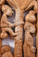 Nigériai faragvány, 30x15 cm