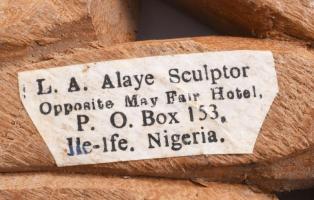 Nigériai faragvány, 30x15 cm