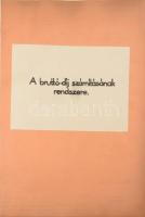 1938 Bp., Biztosítástechnikai értékek és táblázatok, összeáll.: Biztosító Intézetek Országos Szövets...