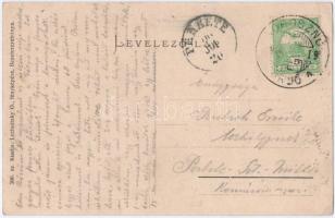 Borosznófürdő, Brusno-kúpele (Borosznó, Brusznó, Brusno); gyógyfürdő, fürdőház. Lechnitzky O. kiadás...