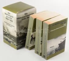 Die Wehrmachtberichte 1939-1945. Vollständige Ausgabe Drei Bände. I-III. kötet. Köln, 1989, Gesellschaft für Lieratur und Bildung. Német nyelven. Kiadói papírkötések, kiadói karton tokban.