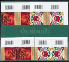 2012 Bélyegnap (85.) - Kalocsa sor kétféle állású vonalkódos párokban