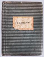 1907 Hitelesített, de kitöltetlen főkönyv