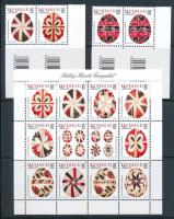 2013 Húsvét sor ívsarki vonalkódos párokban + blokk (11.100)