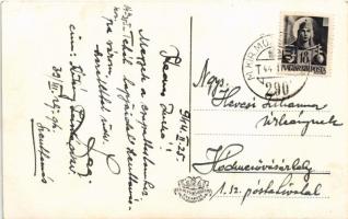 1944 Minden elmúlik egyszer... Második világháborús katonai romantikus motívumlap / WWII Hungarian m...