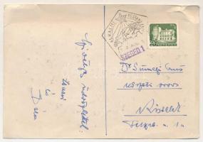 1962 Orchester Holéczy. Foto Lerner / Hungarian orchestra + "ALKALMI POSTAKEZELÉS" So. Stp...