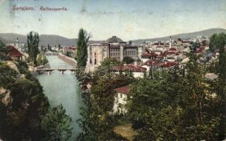 Sarajevo with town hall (EK)