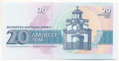 Bulgária 1991. 20L "AK 2770037" T:UNC
Bulgaria 1991. 20 Leva "AK 2770037" C:UNC...