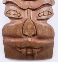 Quito maszk, jelzett, 38x17 cm