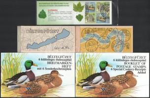 1969-2007 5 db klf bélyegfüzet, Balaton, Dunakanyar, Récék 2 klf és Cserkész