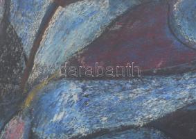 Angyalföldi Szabó Zoltán (1929-2014): Csendélet, 1978. Pasztell, papír, jelezve balra lent. Hátoldal...