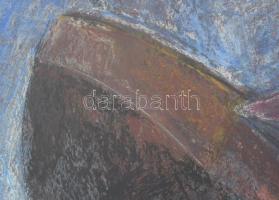 Angyalföldi Szabó Zoltán (1929-2014): Csendélet, 1978. Pasztell, papír, jelezve balra lent. Hátoldal...