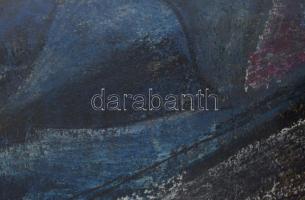 Angyalföldi Szabó Zoltán (1929-2014): Csendélet, 1978. Pasztell, papír, jelezve balra lent. Hátoldal...