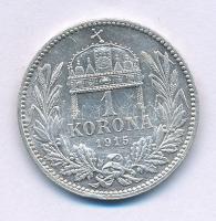 1915KB 1K Ag "Ferenc József" T:XF Adamo K5.1