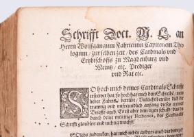 [Luther Márton: Der Erste Teil aller Buecher vnd Schrifften des thewren seligen Mans Doct: Mart: Lut...