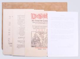 [Luther Márton: Der Erste Teil aller Buecher vnd Schrifften des thewren seligen Mans Doct: Mart: Lut...